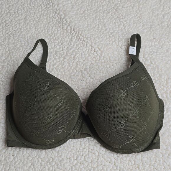 1093 NWT Pink Victoria Secret Wear Everywhere Push-Up Bra Sz 36DD - Picture 2 of 5